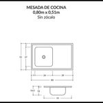 Cocina-Cubierta-De-Marmol-Sintetico-Gris-Claro-con-Lavaplatos-800x510-mm