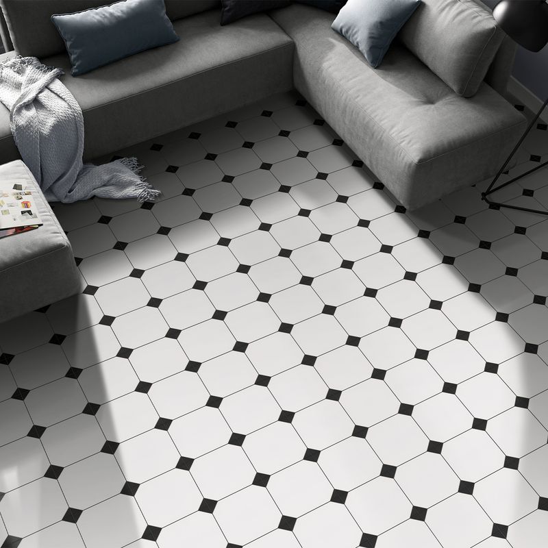 Pisos-y-Muros-Porcelanato-Cute-Chelsea-Blanco-y-Negro-Mate-25x25-cm