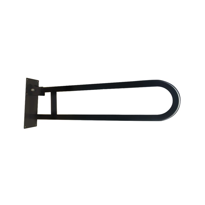 Baños-Barra-Sujecion-Abaible-Global-Negro-mate-600mm