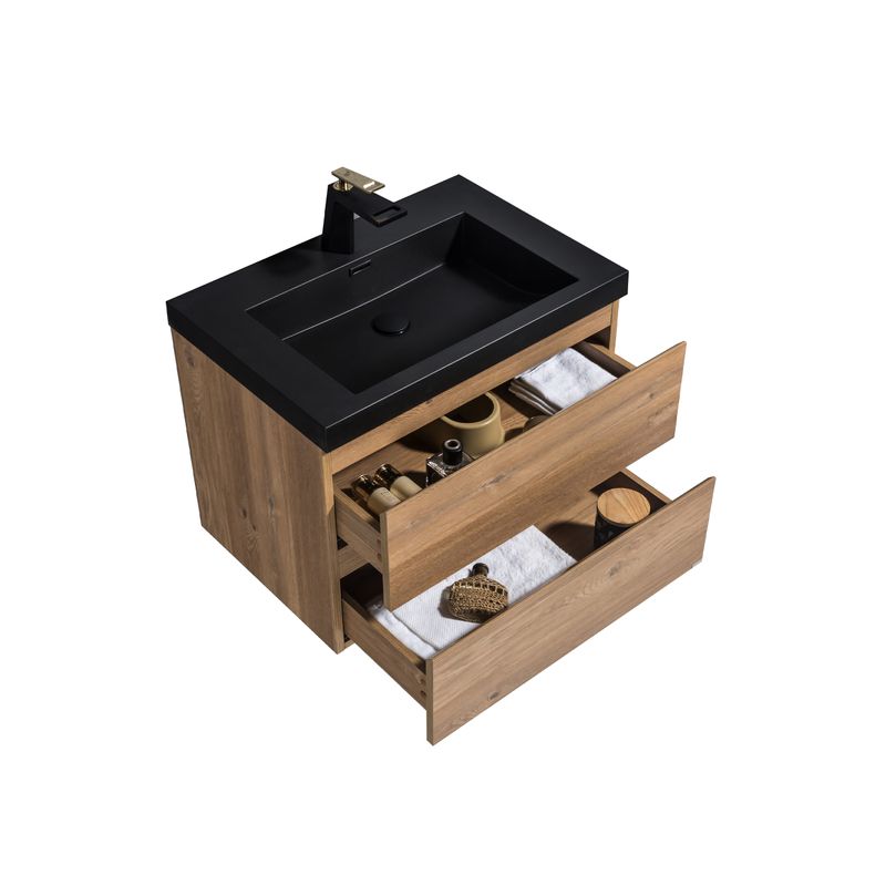 Baños-Mueble-de-Baño-City-Lavamanos-Negro-Mate-Base-Nutwood-700x550x480-mm
