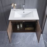 Baños-Mueble-de-Baño-Queen-Simple-2-Puertas-Choco-600-mm-con-Lavamanos