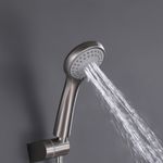 Baños-Griferia-Ducha-Tina-New-home-Expuesta-C-Ducha-Fono-Flexible-Soporte-Brushed