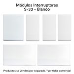 Instalacion-y-Repuestos-Enchufes-e-Interruptores-S33-Blanco-Mate