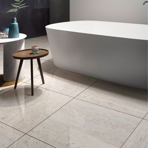 Porcelanato Travertino Arena Pulido 60x60 cm