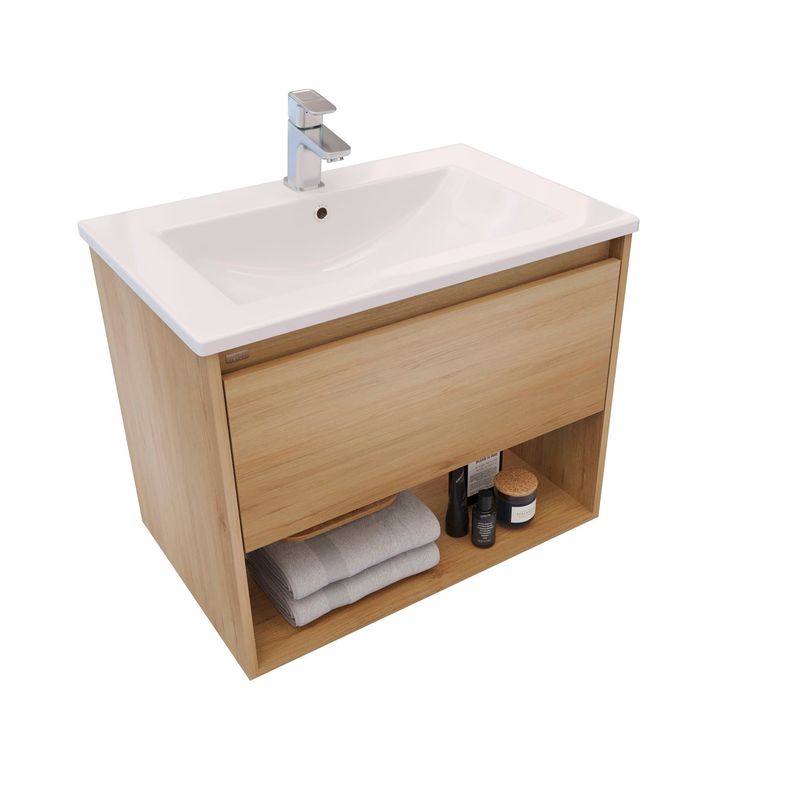 Baños-Mueble-de-Baño-King-Simple-700-1-Cajon-y-Repisa-Softclose-Rovere-con-Lavamanos