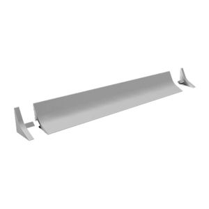 Moldura Tapa Novoescocia Metacrilato Blanco Brillo 11x2500 mm