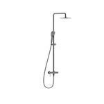 Baños-Columna-de-ducha-Trend-25cm-con-ducha-fono-Gun-Grey