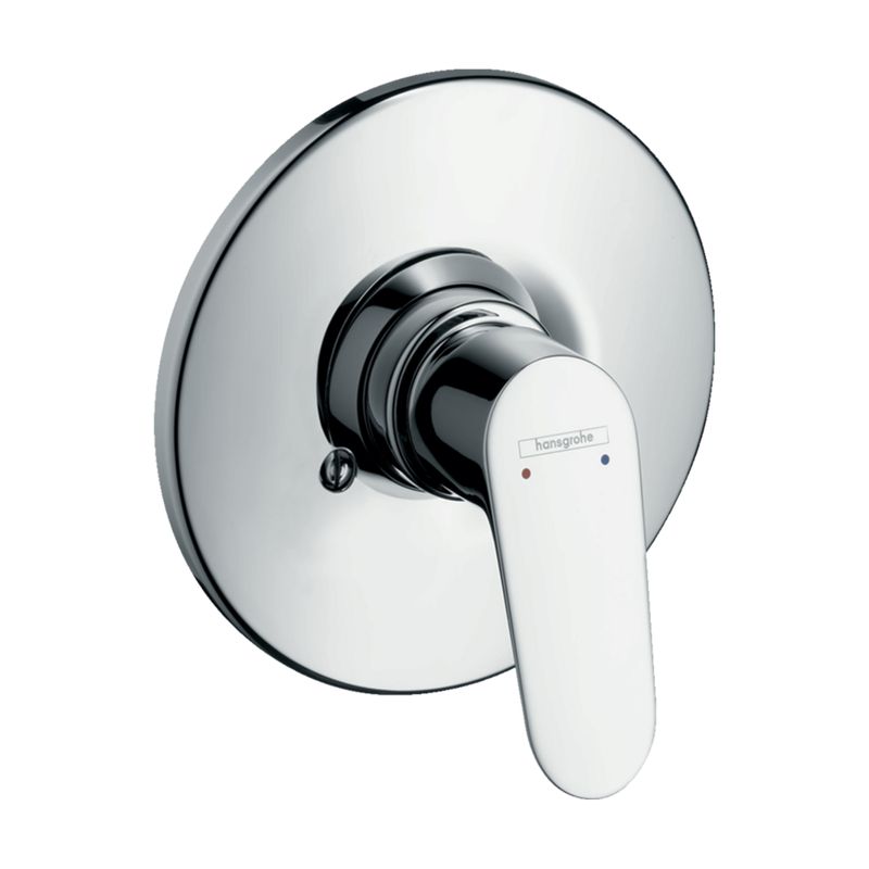 Baños-Mezclador-Ducha-Focus-una-Via-Economico-sin-Cuerpo-Interno-Cromado