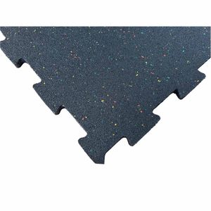 Caucho en Palmeta Infinity Rainbow 485x485x15 mm