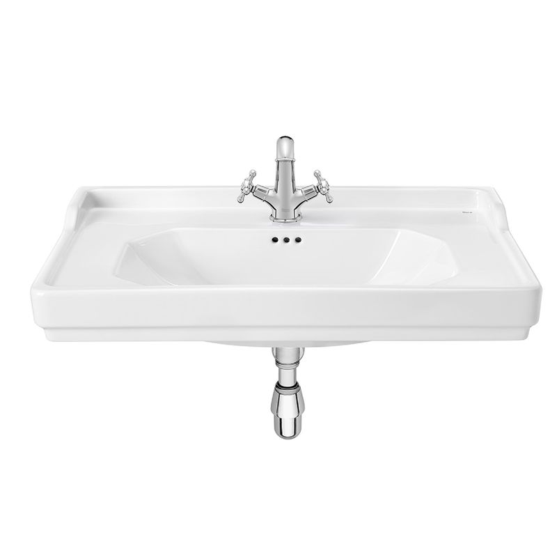 Baños-Lavamanos-Mural-para-Pedestal-Rectangular-Carmen-Blanco