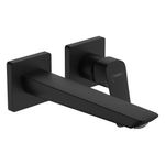 Baños-Griferia-Lavamanos-Logis-Fine-Muro-21-Cm-con-Desague-71256670-Negro-Mate