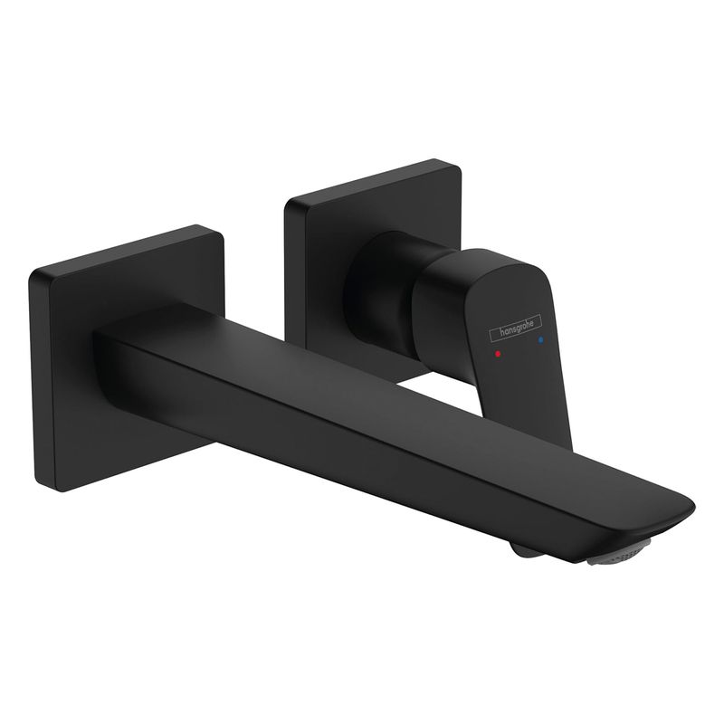 Baños-Griferia-Lavamanos-Logis-Fine-Muro-21-Cm-con-Desague-71256670-Negro-Mate