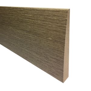 Guardapolvo MDF Pino Walnut 12x70x2400 mm