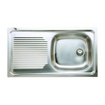 Cocina-Lavaplatos-Empotrable-800.440-1-Cubeta---Escurridor-Izquierdo