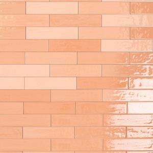 Cerámica Muro Sailing Rosado Brillante 6x25 cm