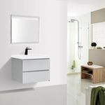 Baños-Mueble-De-Baño-City-70-Cm-2-Cajones-High-Grey-Glossy-con-Lavamanos