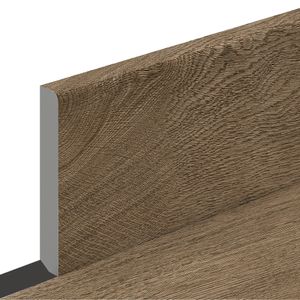 Guardapolvo PVC Savannah Coffee 100x15x2400 mm