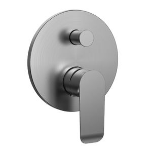 Mezclador Tina Urban Empotrado 2 vías Gun Grey