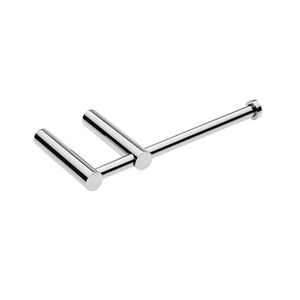 Portarrollo sin tapa Logic inox. Mate