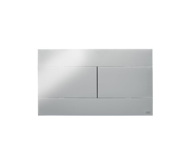 Baños-Placa-de-Accionamiento-Doble-Slim-para-Cisternas-Empotradas-OLI-cromada
