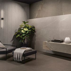 Porcelanato Coretech Satin Gris Osuro Soft 80x180 cm