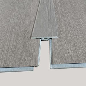 Cubrejunta Transición PVC Glasgow Grey 7x45x2400 mm