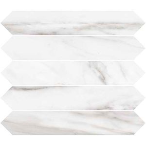 Porcelanato Love Affairs Crayon Calacatta 10x60 cm