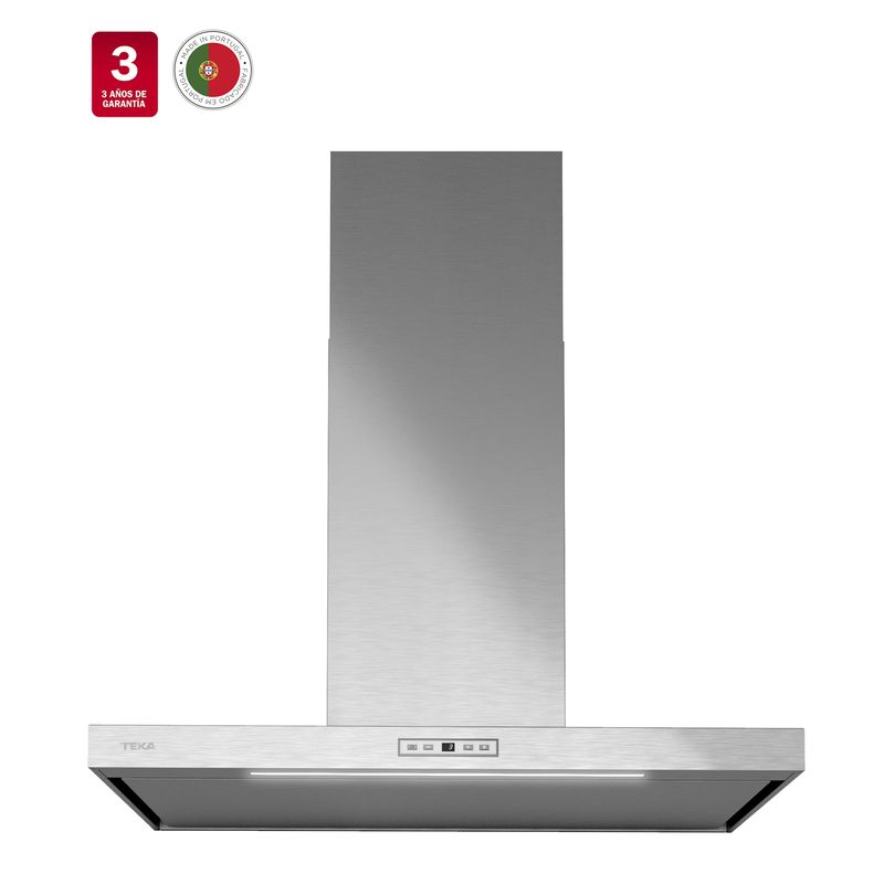 Cocina-Campana-Decorativa-DPS-986-SLIM-A-Muro-Motor-Ecopower-90-cm