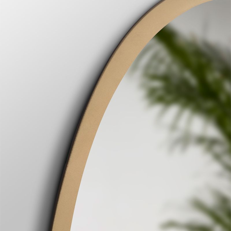Baños-Espejo-Sharon-round-borde-Dorado-Ø1000-mm-con-Led