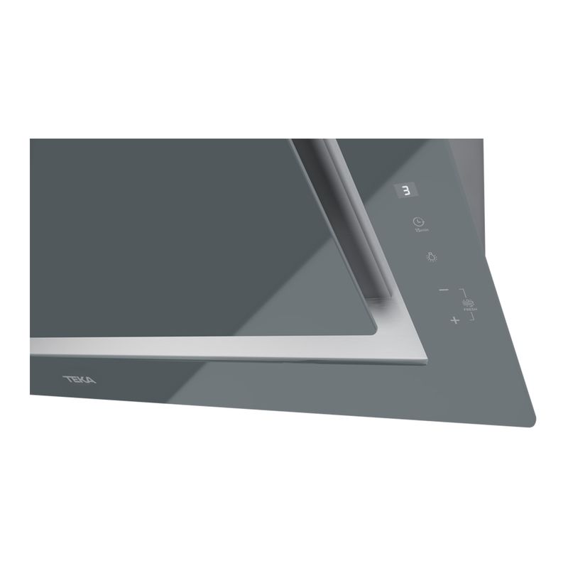 Cocina-Campana-Decorativa-Grey-Glass-Tos-FreshAir-A-Muro-90-cm