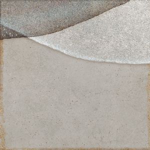 Porcelanato Cosmic Square Gris/Blanco Mate Antideslizante 15x15 cm