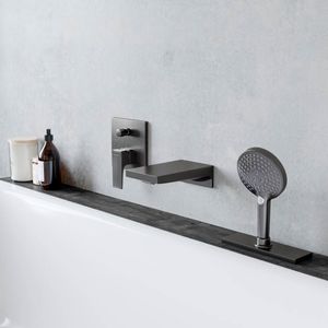 Ducha Fono Raindance Select S Cromo Negro Cepillado 120 cm