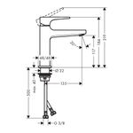 Baños-Griferia-Lavamanos-Metropol-11-cm-C-Desague-Pop-Up-32507000-Cromo