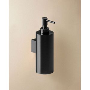 Dispensador Jabón Pared Architect S+ Negro Cepillado 62x106x183mm 240ml