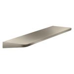 Baños-Repisa-Mural-Universal-Circular-Brushed-Nickel-400Mm