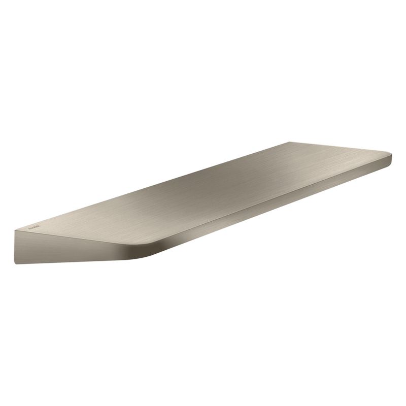 Baños-Repisa-Mural-Universal-Circular-Brushed-Nickel-400Mm