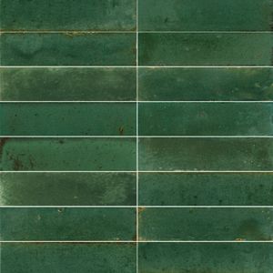 Cerámica Muro Hope Verde Brillante 7.5x30 cm
