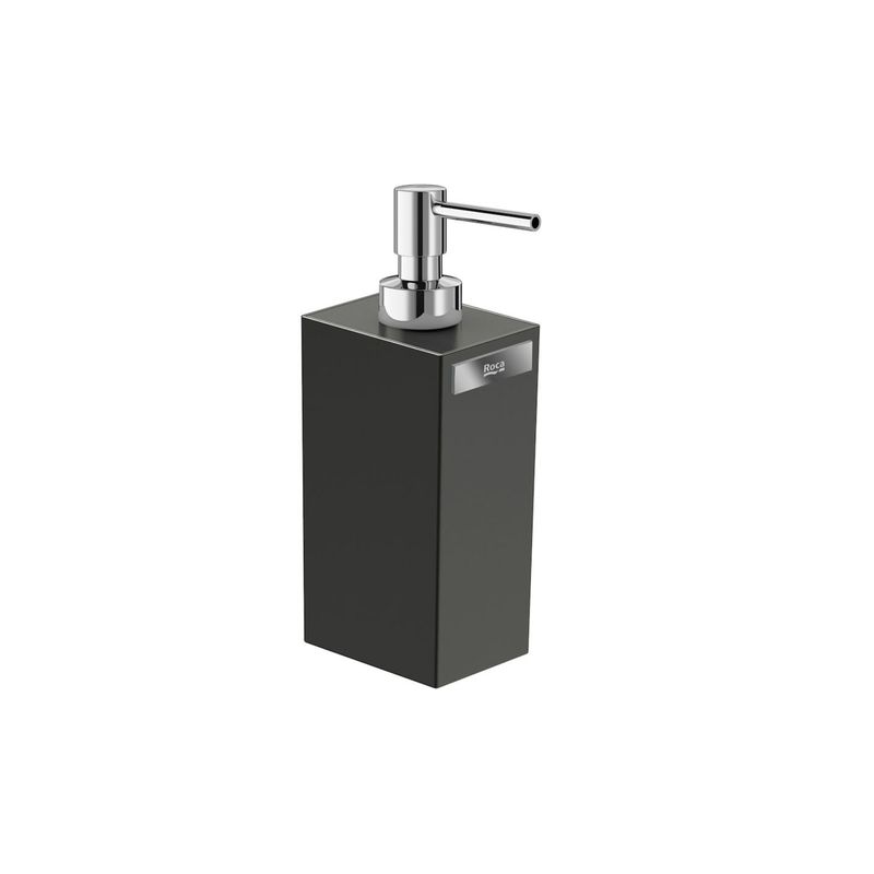 Baños-Dispensador-Rubik-Jabon-a-Muro-Blanco-y-Negro