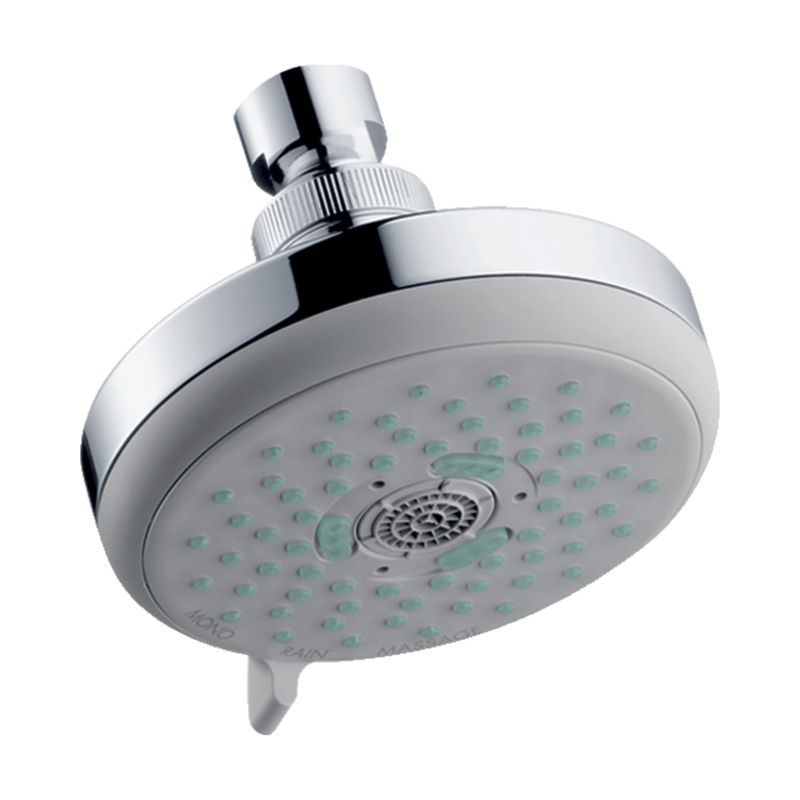 Baños-Plato-Ducha-Croma-Redondo-10-cm-3-Jet-S-Brazo-27443000-Cromo