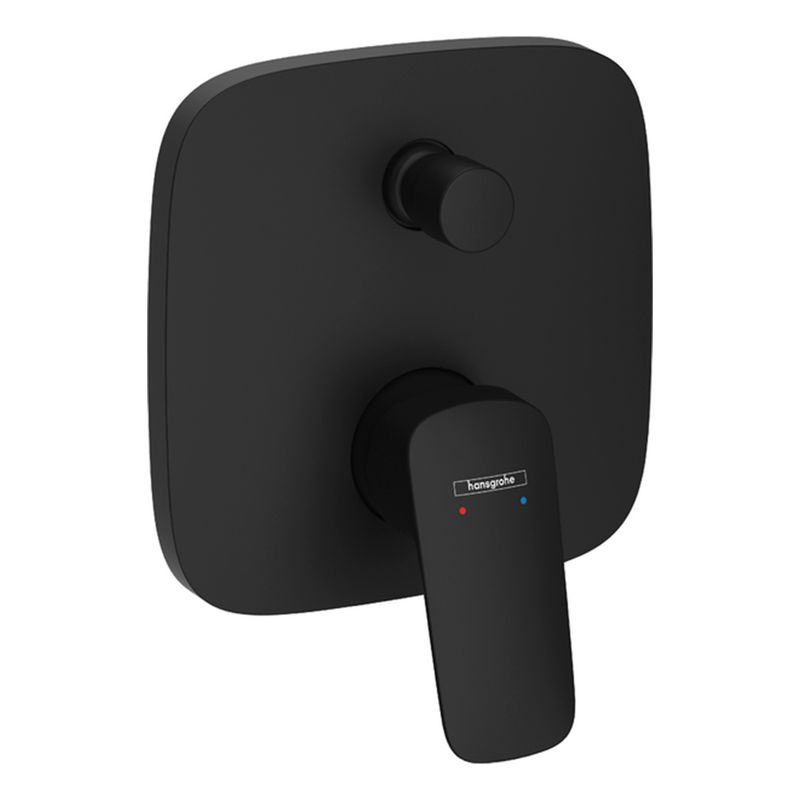 Baños-Embellecedor-Tina-Logis-Empotrado-2-Vias-71405670-Negro-Mate