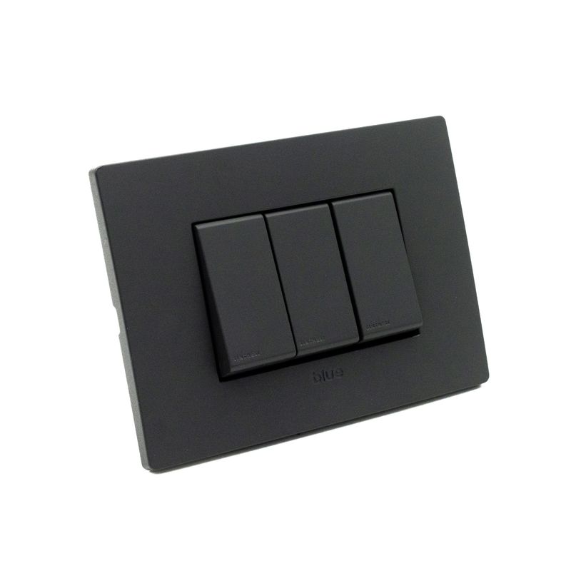Instalacion-y-Repuestos-Placa-Armada-Blue-Interruptor-Triple-9-32-Serie-119x86-mm