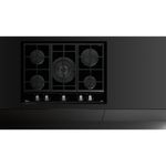 Cocina-Encimera-Cristal-Gas-GZC-75330-XBB-ExactFlame-5Q-Doble-Anillo-Empotrada-70cm