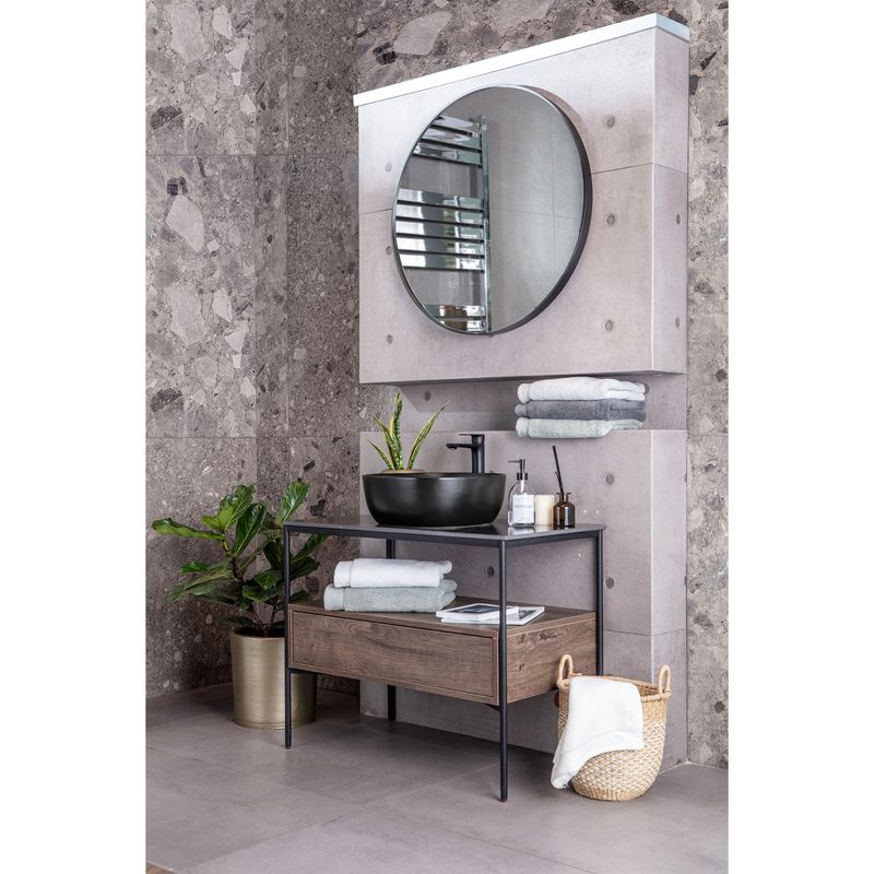 Baños-Espejo-Dalia-Redondo-Borde-Negro-ø600-mm