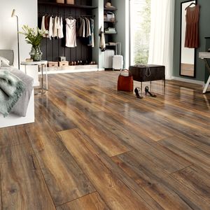 Piso Fotolaminado Cottage Oak Brown 244x1380 mm