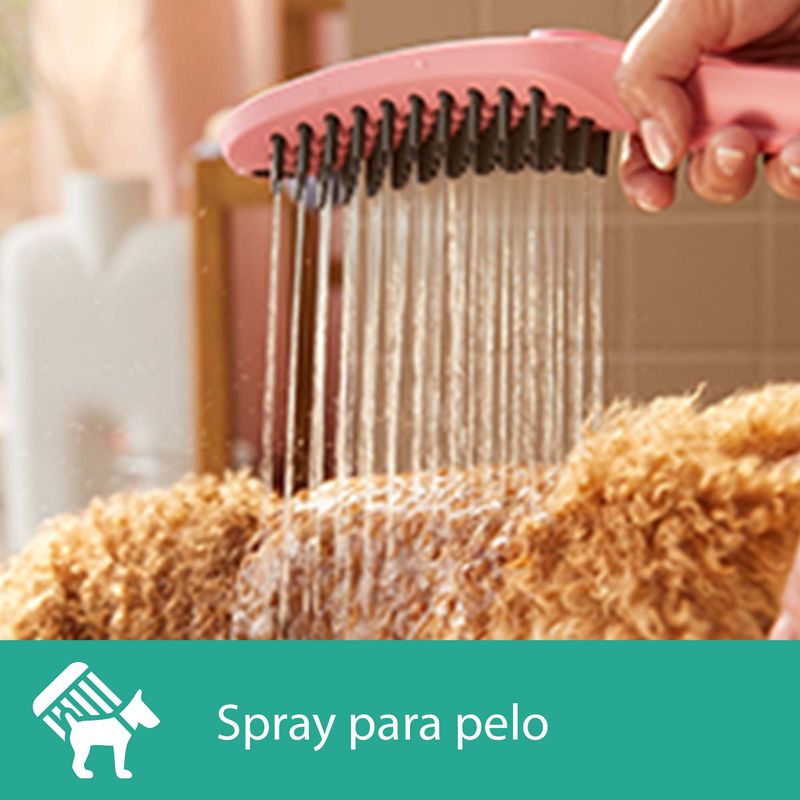 Baños-Ducha-de-Mano-para-Mascotas-Dogshower-3-Jet-Negro-Mate