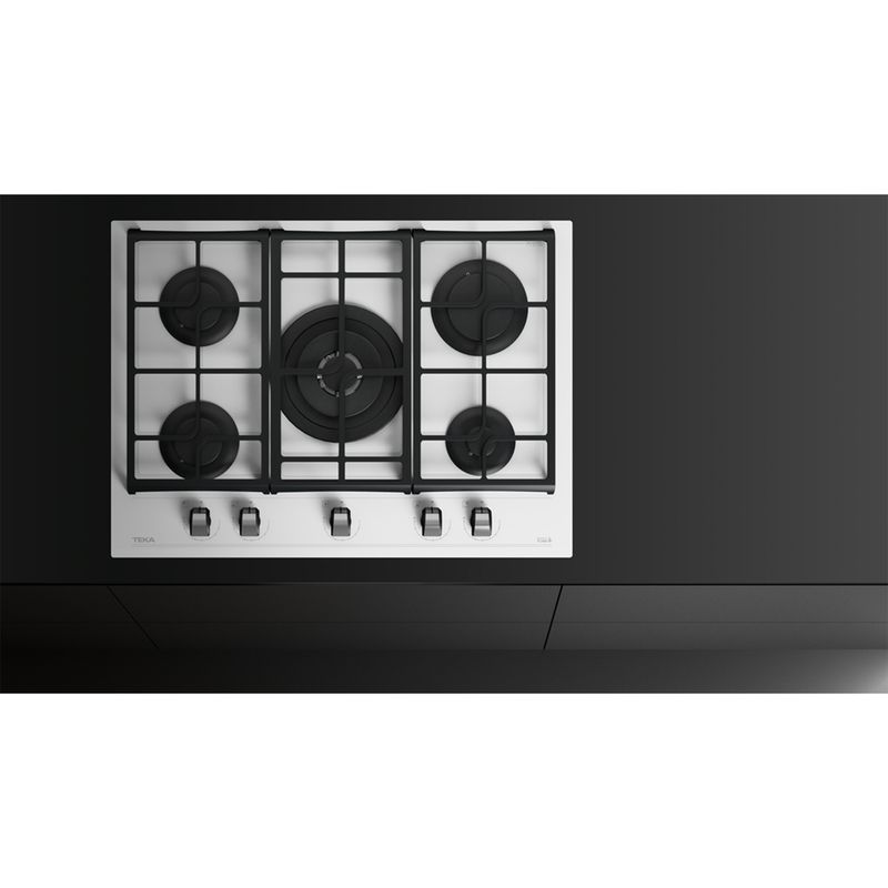 Cocina-Encimera-Cristal-Gas-GZC-75330-XBB-But-White-ExactFlame-5q-empotrada-70-cm