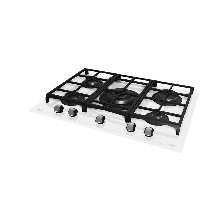 Cocina-Encimera-Cristal-Gas-GZC-75330-XBB-But-White-ExactFlame-5q-empotrada-70-cm