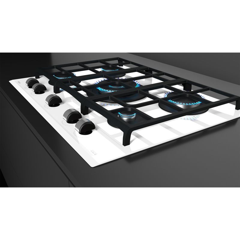 Cocina-Encimera-Cristal-Gas-GZC-75330-XBB-But-White-ExactFlame-5q-empotrada-70-cm