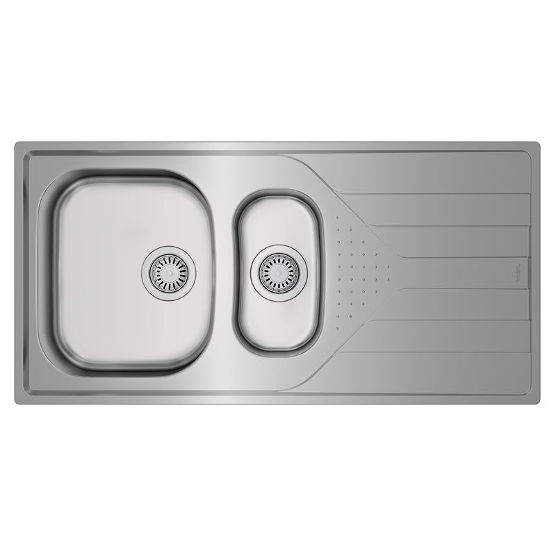 Cocina-Lavaplatos-Empotrable-Inoxidable-60-T-Xp-1-1-2-C-1e-100x50-cm