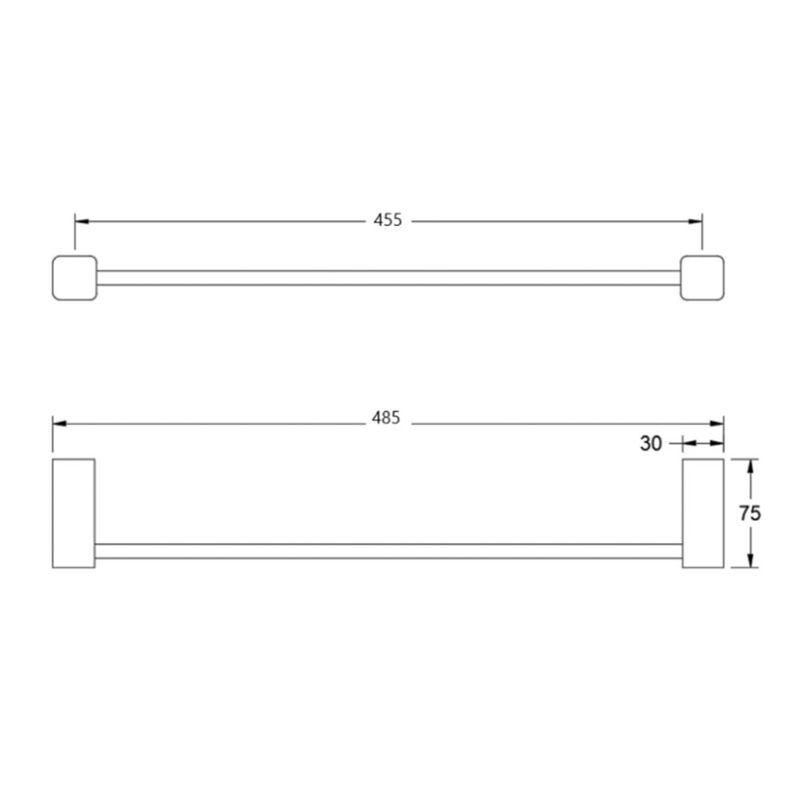 Baños-Toallero-Barra-Life-Cromado-45-cm